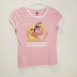 Disney Timon and Pumba Girls  kids tshirt size XL(14)